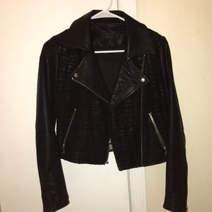 Andrew Marc Black Leather Jacket